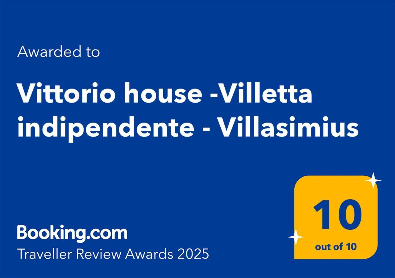 Vittorio House -Villetta Indipendente - Віллазімьюс Екстер'єр фото